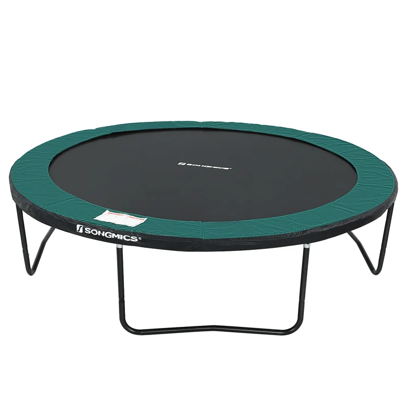 Tapis de saut pour trampoline pièce de rechange convient pour un trampoline de diamètre de 244 cm 42 anneaux noir stb8bk 12_0001977