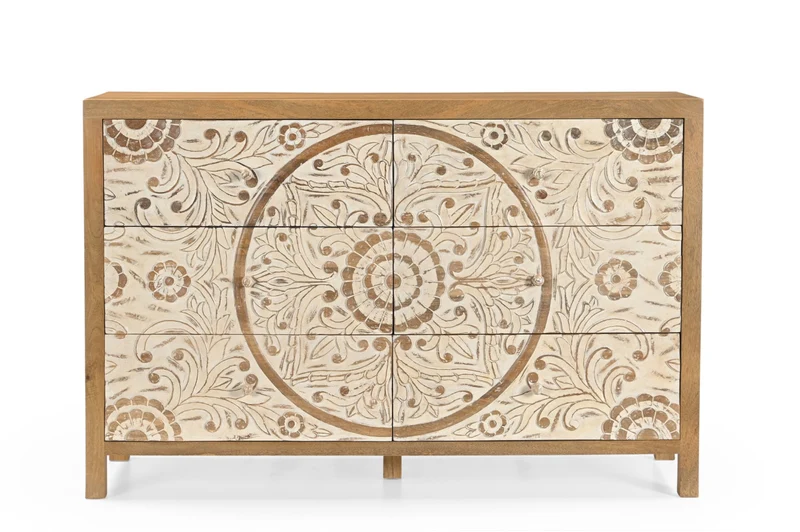 Commode Goa – Manguier massif miel