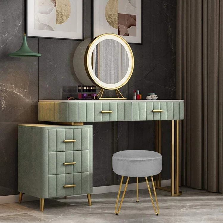 Coiffeuse extensible avec Tiroires