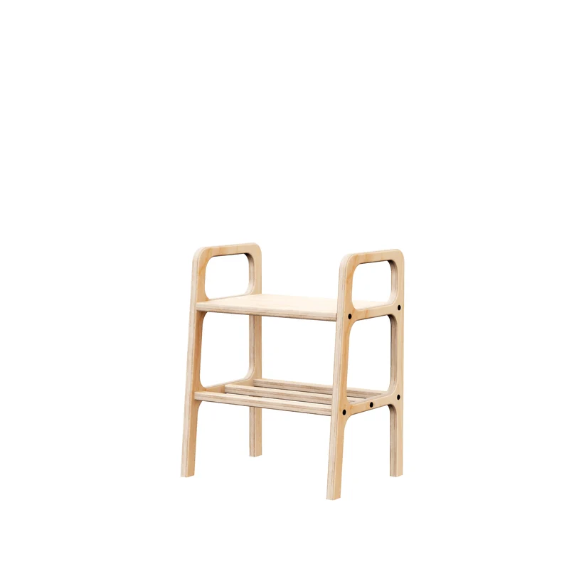 Mid-Century Bench Stool · 51 cm