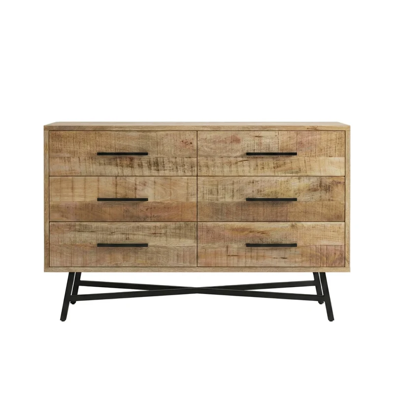 Commode Retro – Manguier massif naturel