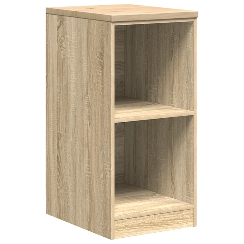 Armoire de rangement garage fonctionnelle avec 2 étagères 40 x 51 x 85 cm en bois pin 02_0051346