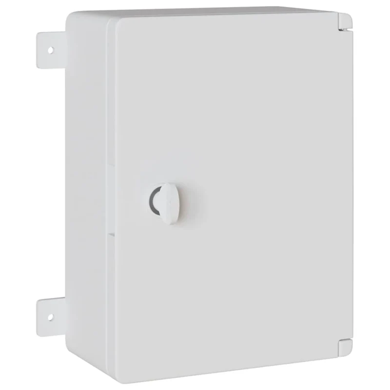 Armoire de contrôle moderne rangement intérieur extérieur 47 x 20 x 60 cm en plastique gris 02_0058195