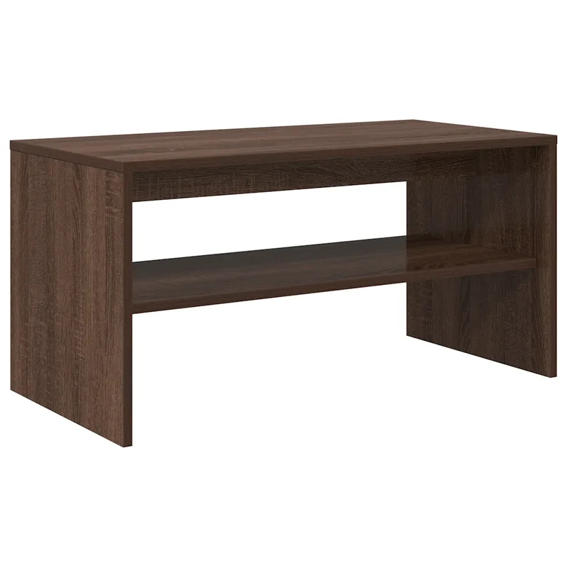 Meuble TV design moderne multifonction 80 x 40 x 40 cm en bois d'ingénierie marron 02_0051234