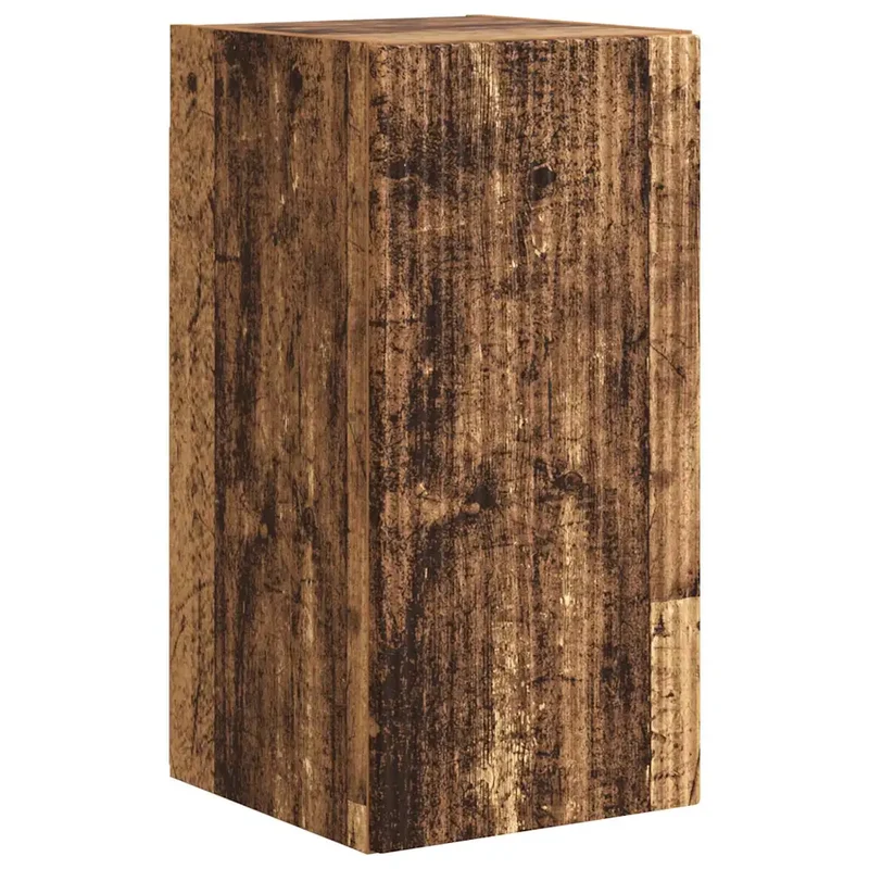 Meuble TV mural moderne minimaliste rangement 30 x 31 x 60 cm en bois d'ingénierie bois ancien 02_0054963