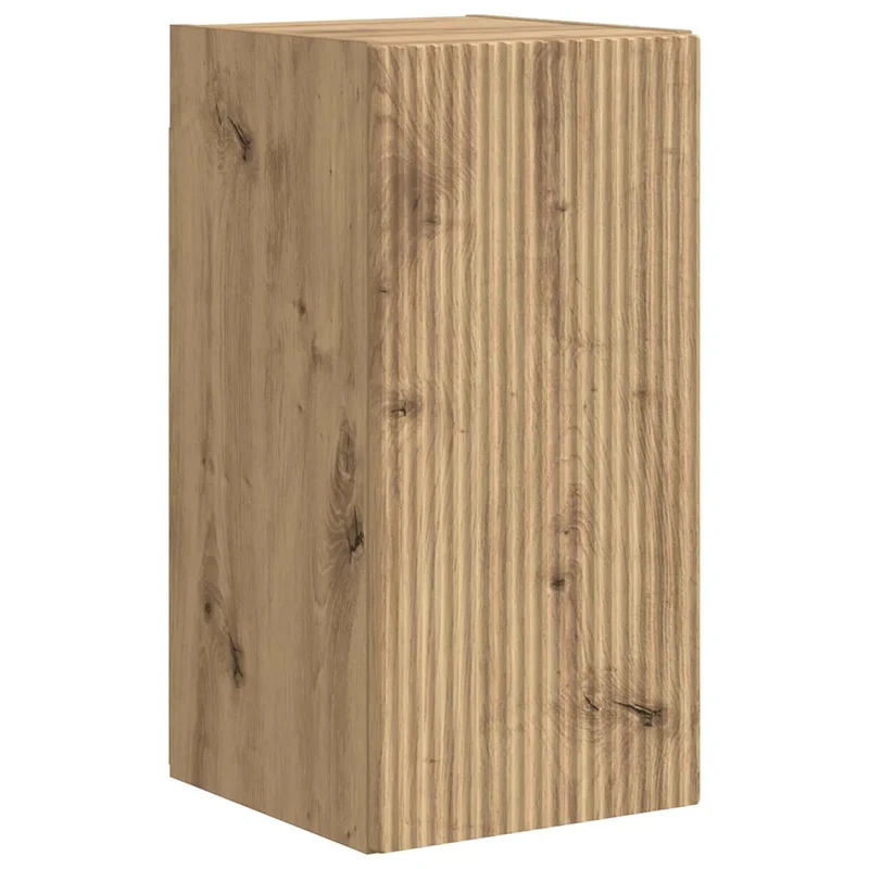 Meuble TV mural moderne design minimaliste 30 x 31 x 60 cm en bois d'ingénierie chêne artisan 02_0054965