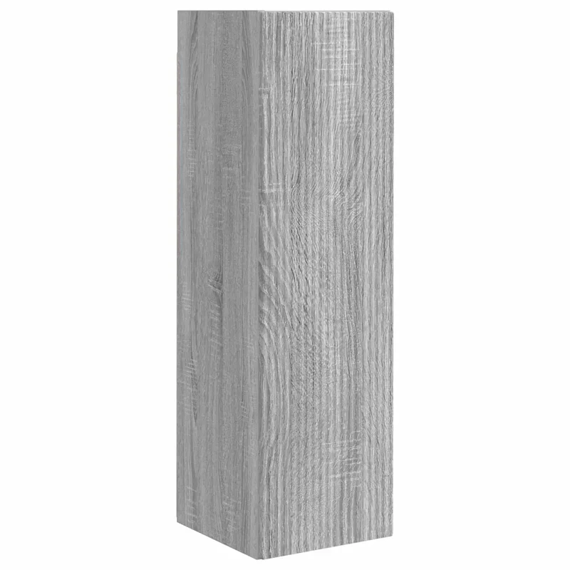 Meuble TV mural moderne minimaliste gain de place 30 x 31 x 100 cm en bois d'ingénierie gris sonoma 02_0054997
