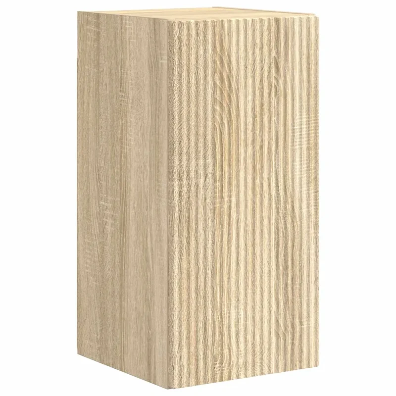 Meuble TV mural moderne avec rangement pratique 30 x 31 x 60 cm en bois d'ingénierie sonoma 02_0054953