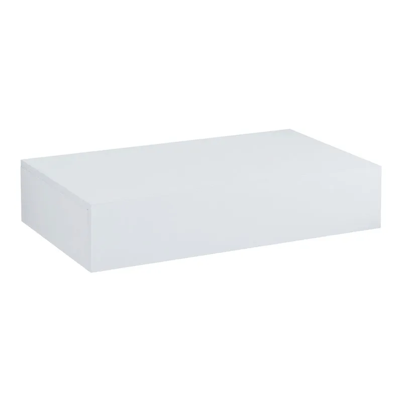 Étagère murale avec tiroir intégré kärsämäki 60 x 35 x 12 cm blanc 03_0007014