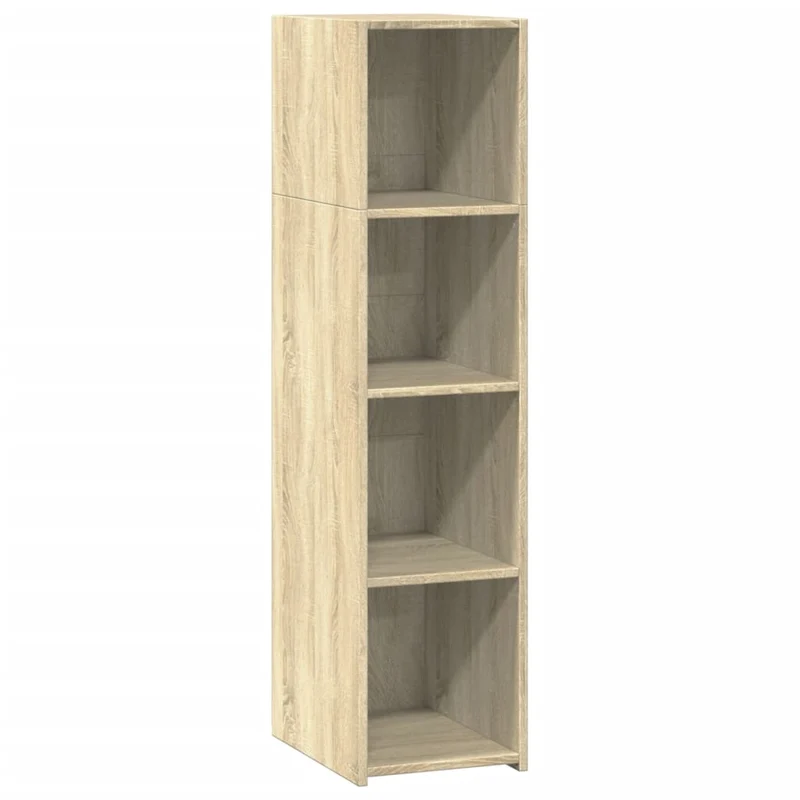 Buffet bahut commode armoire meuble de rangement organisateur cuisine salle de séjour salon sonoma 30 x 41 x 124 cm bois d'ingénierie marron 02_0031502