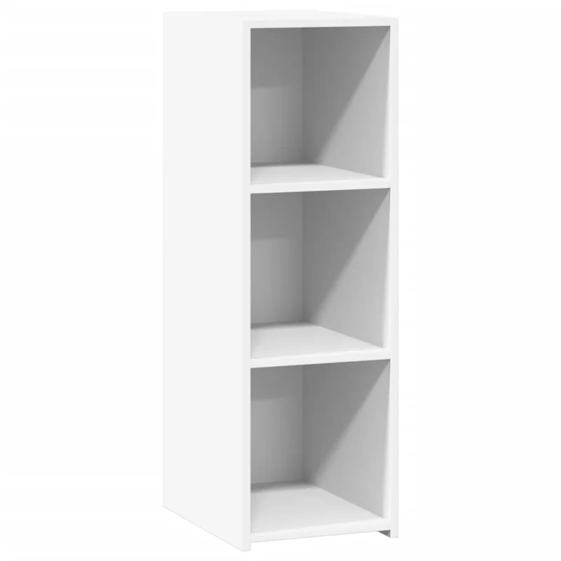 Buffet bahut commode armoire meuble de rangement organisateur cuisine salle de séjour salon 30 x 41 x 93 cm bois d'ingénierie blanc 02_0030224