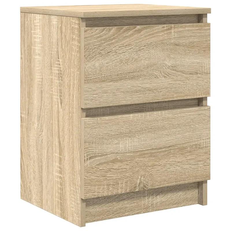 Meuble TV moderne avec grande capacité de rangement 40 x 35 x 54 cm en bois d'ingénierie chêne sonoma 02_0051719