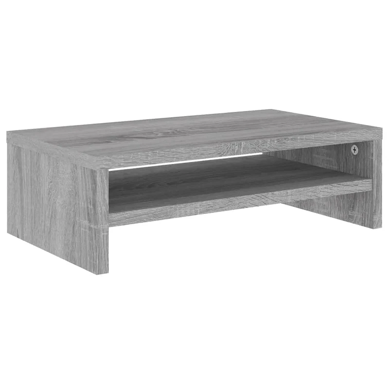 Support de moniteur sonoma 42 x 24 x 13 cm bois d'ingénierie gris 02_0029227
