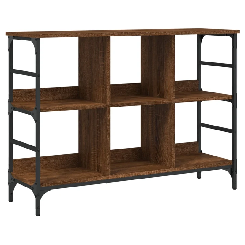 Buffet bahut commode armoire meuble de rangement organisateur cuisine salle de séjour salon 102 x 32 x 73,5 cm bois d'ingénierie marron 02_0031162